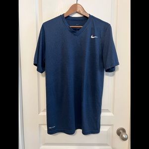 Mens Nike Dri-fit V-neck Tee